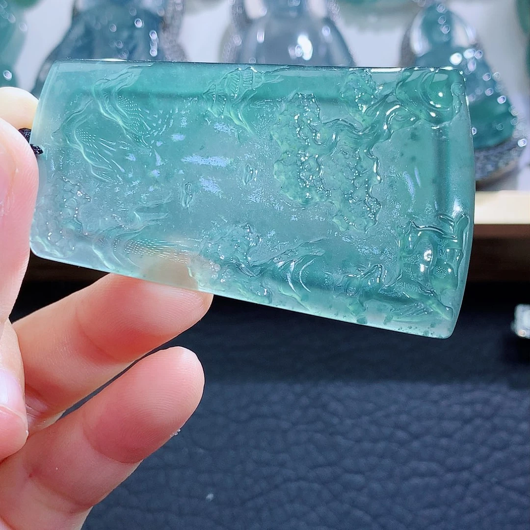 未镶嵌挂件翡翠翡翠