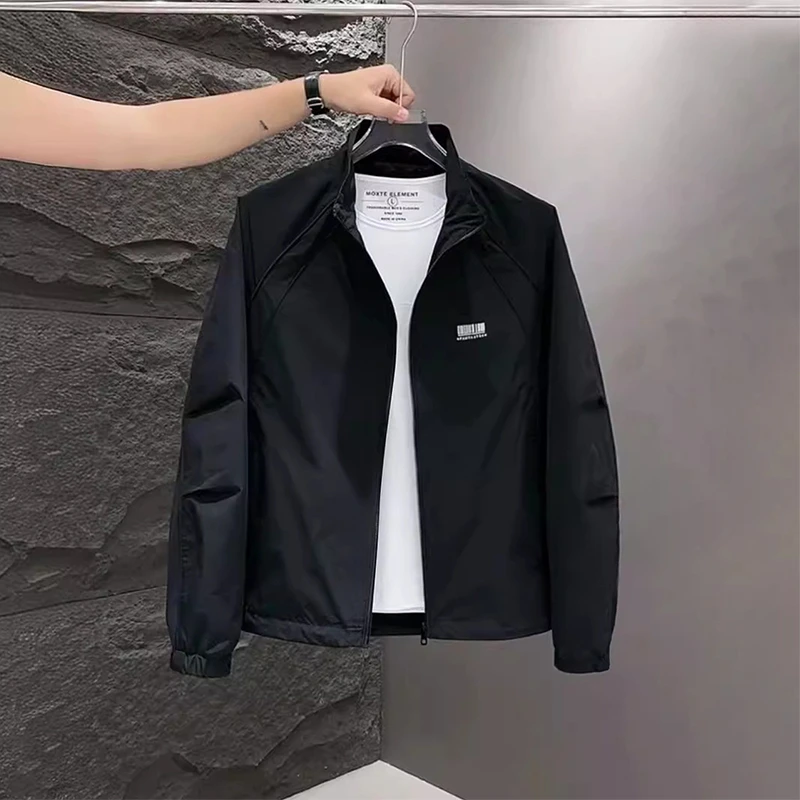 021-2507-2 夹克男韩版立领2025春秋季新款时尚潮流短款外套