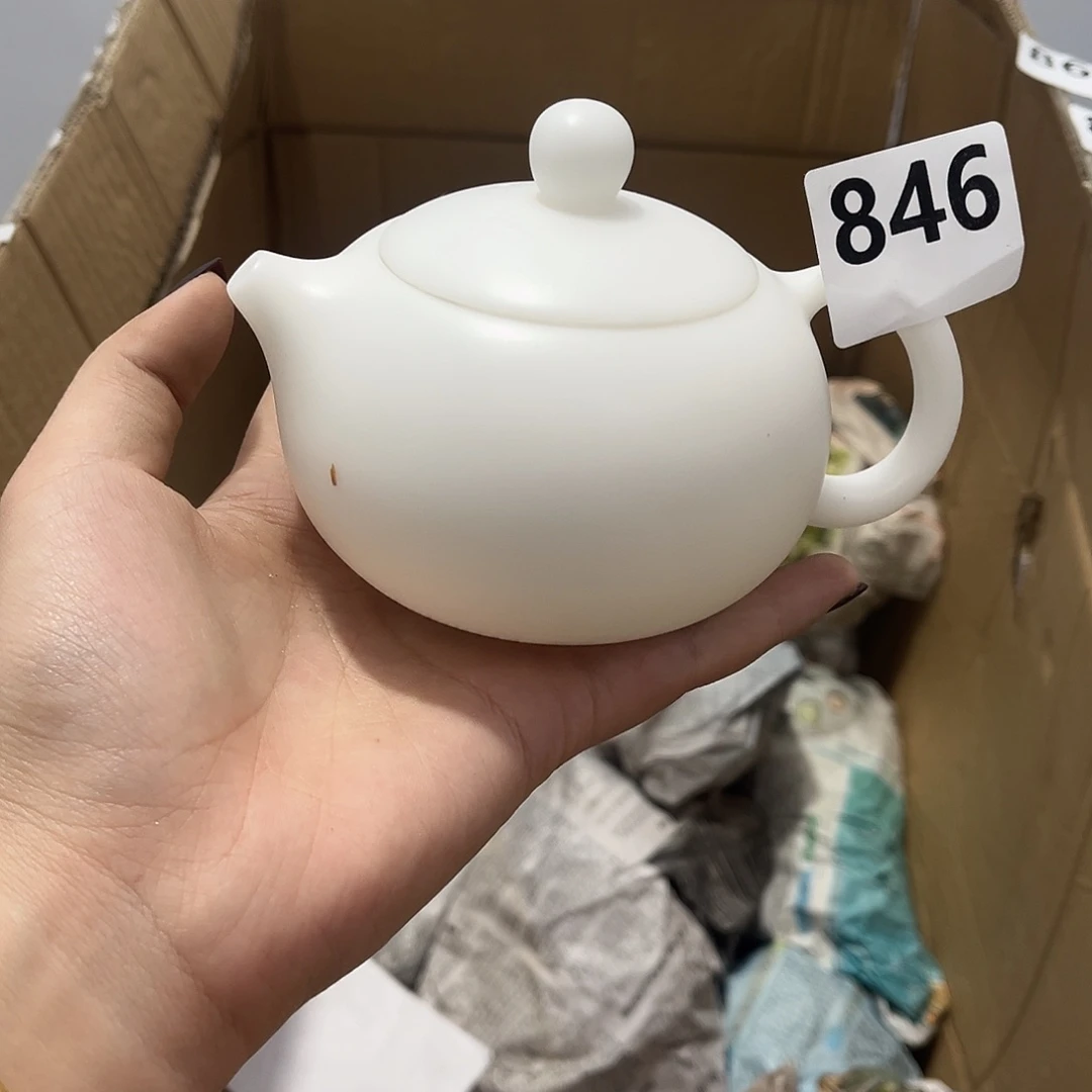 瓷片茶摆件工艺品摆件666