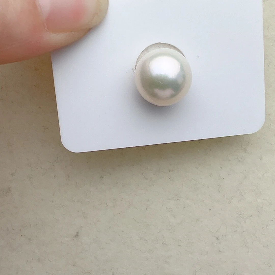 淡水珍珠18K金镶嵌颈饰定制