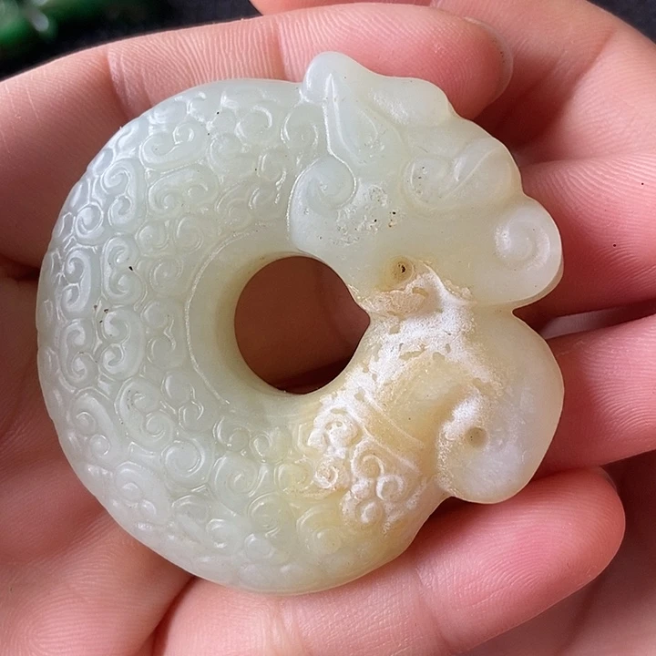 和田玉（糖玉）未镶嵌挂件