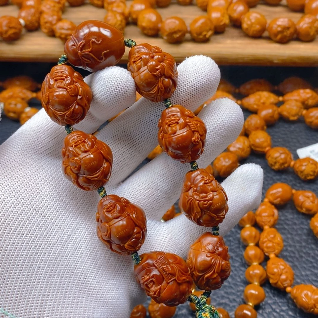 手串/手链橄榄核曹华老师2.05铁核，老作品八方来财