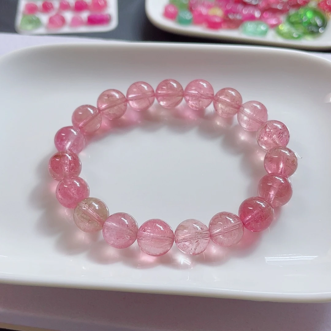 未镶嵌手链碧玺10mm左右