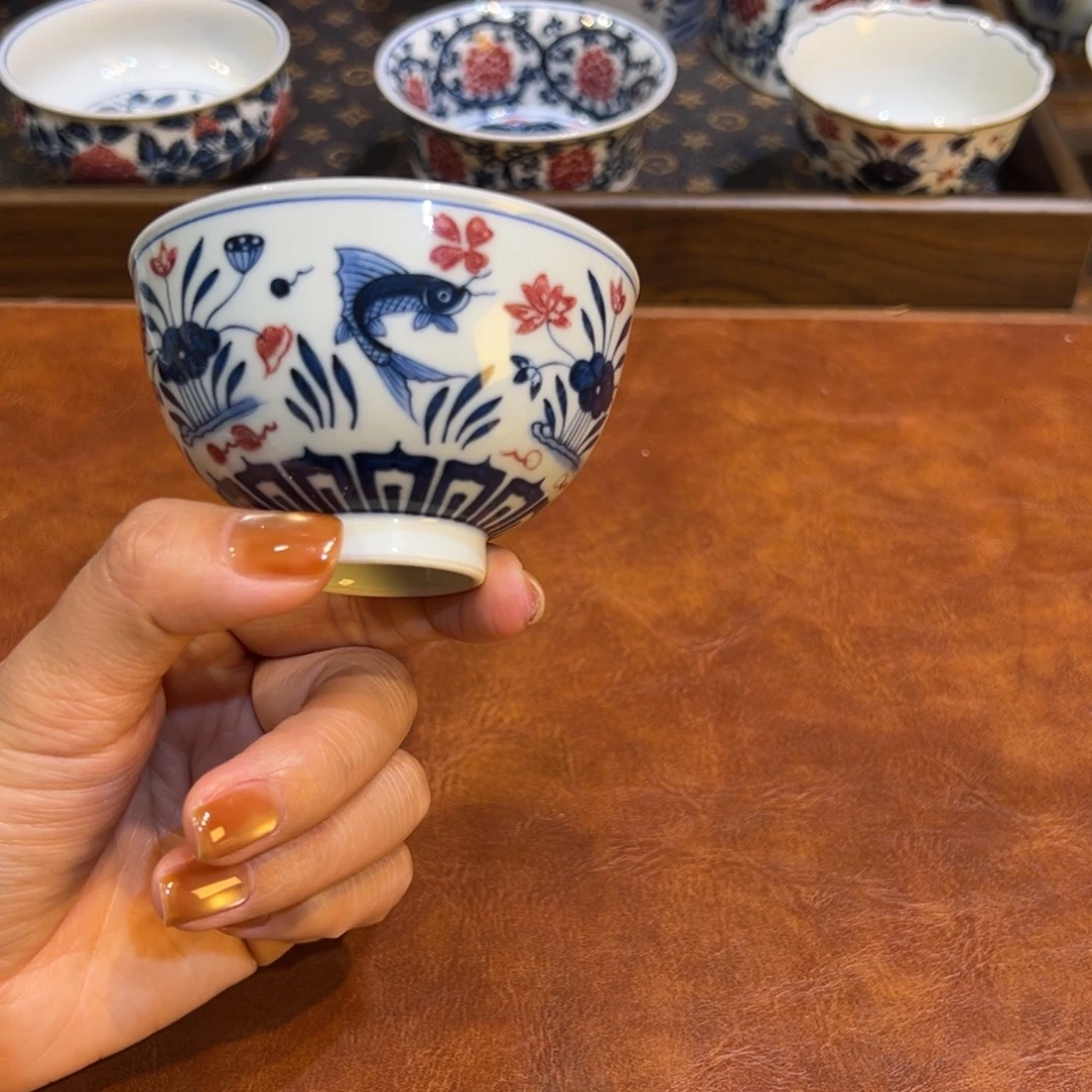 景德镇陶瓷手工手绘