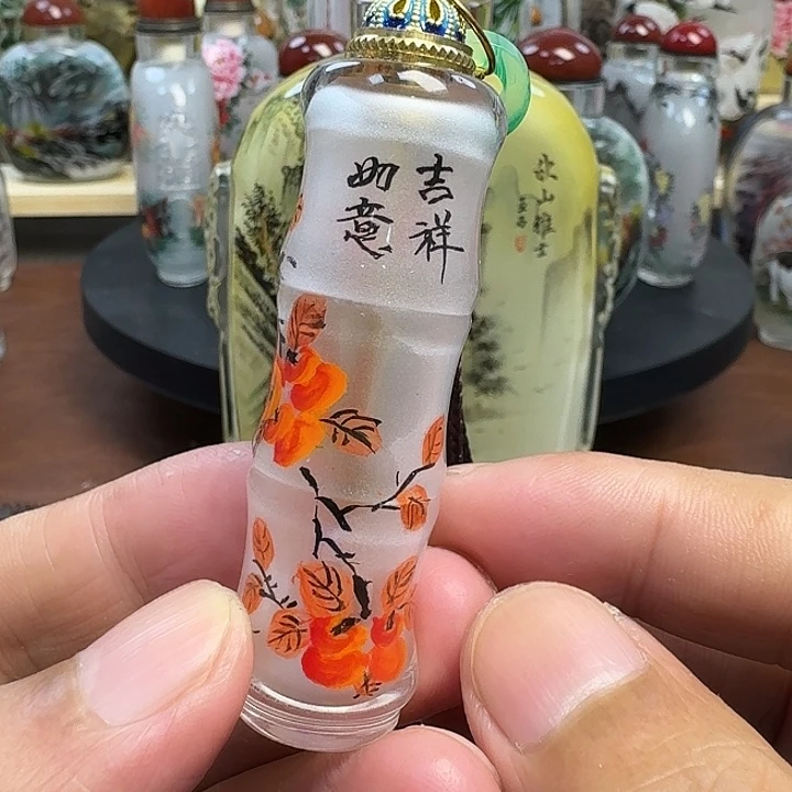 鼻烟壶内画挂件礼品