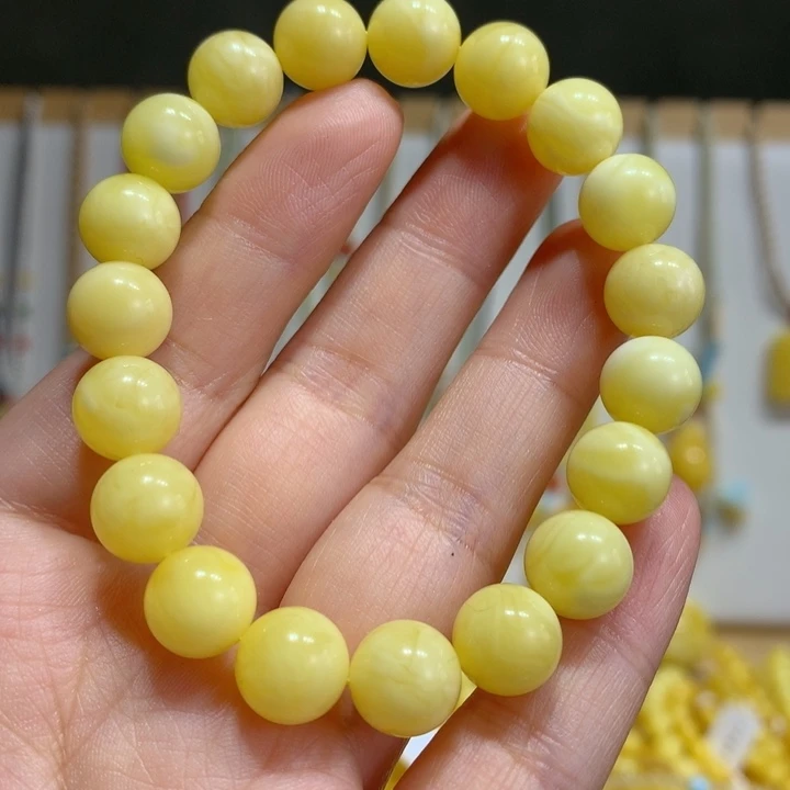 蜜蜡未镶嵌裸石10mm
