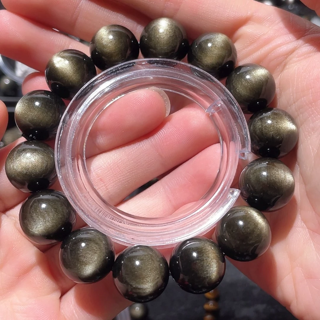 黑曜岩手链未镶嵌熊****3