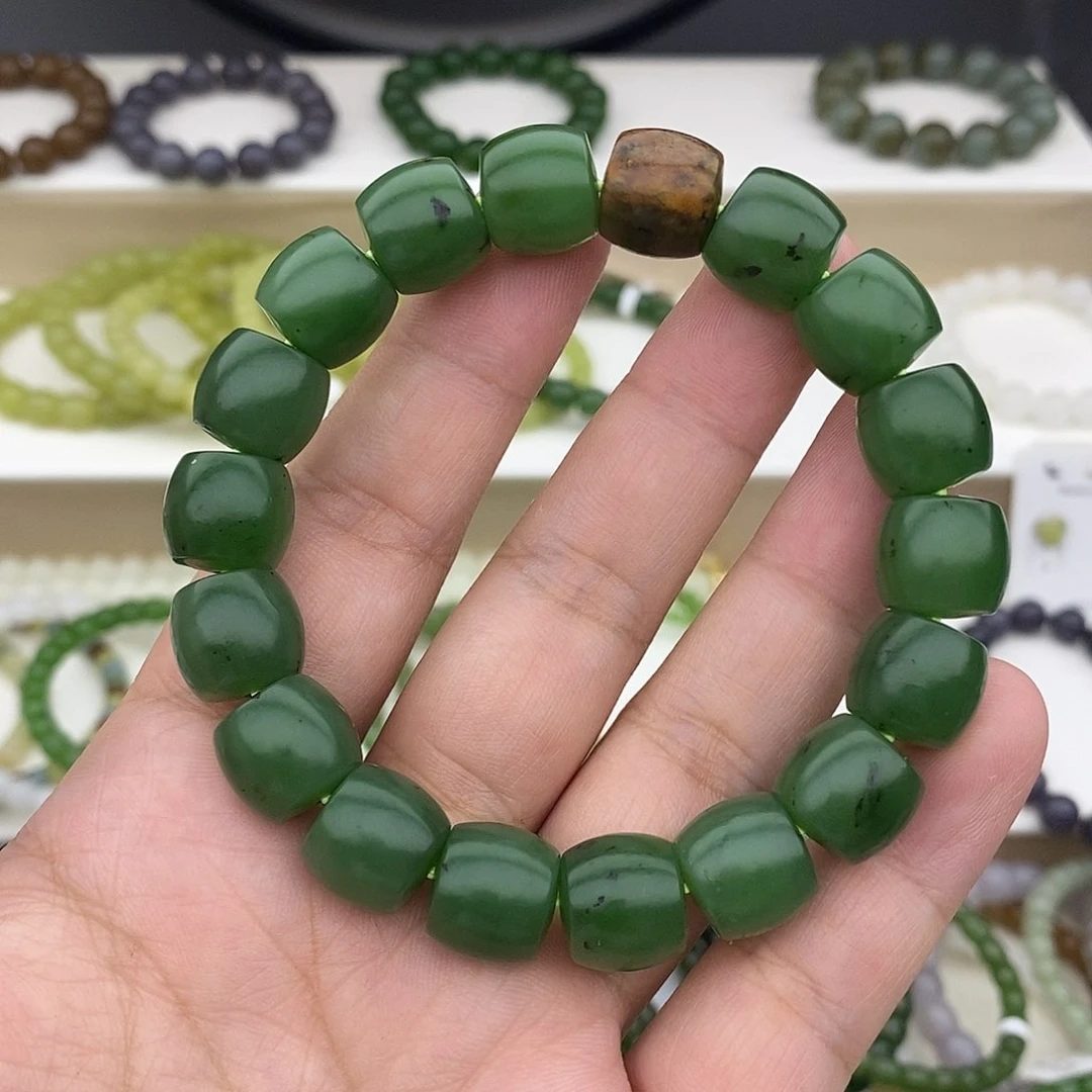 手链未镶嵌和田玉鲍*