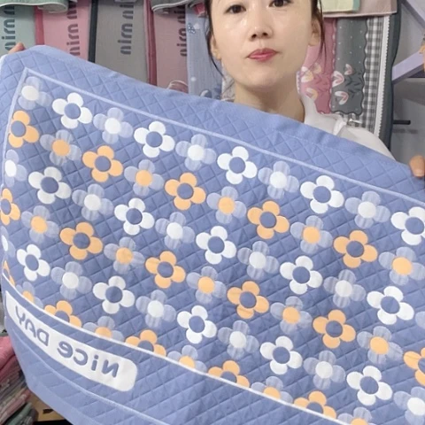 棉特价蓝色美好纯棉