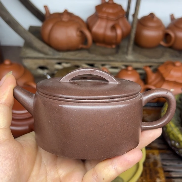 茶壶紫砂宜兴紫砂原矿泥料140