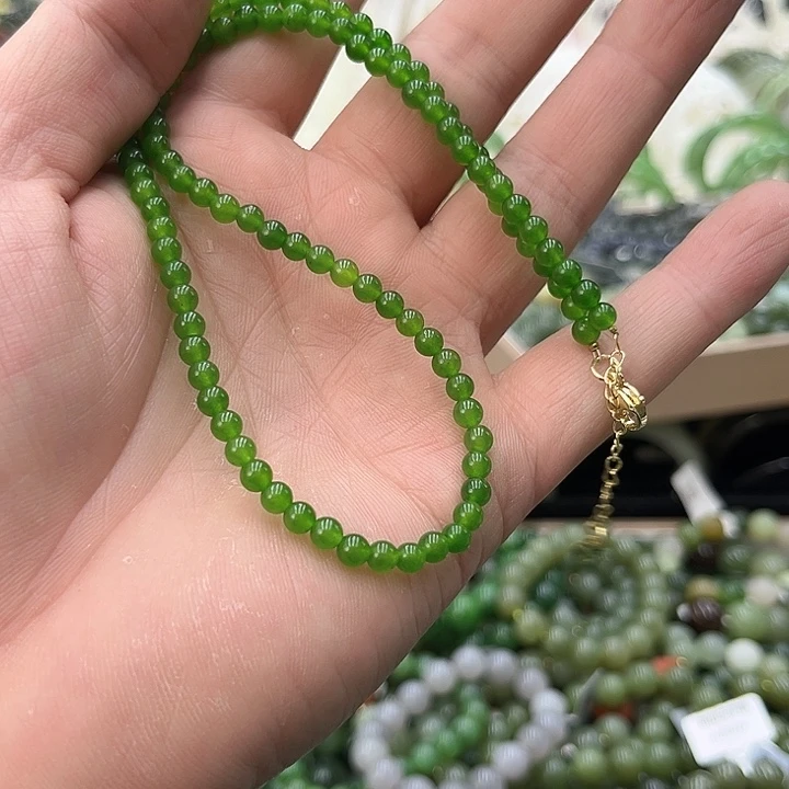 和田玉（糖玉）颈饰未镶嵌48号