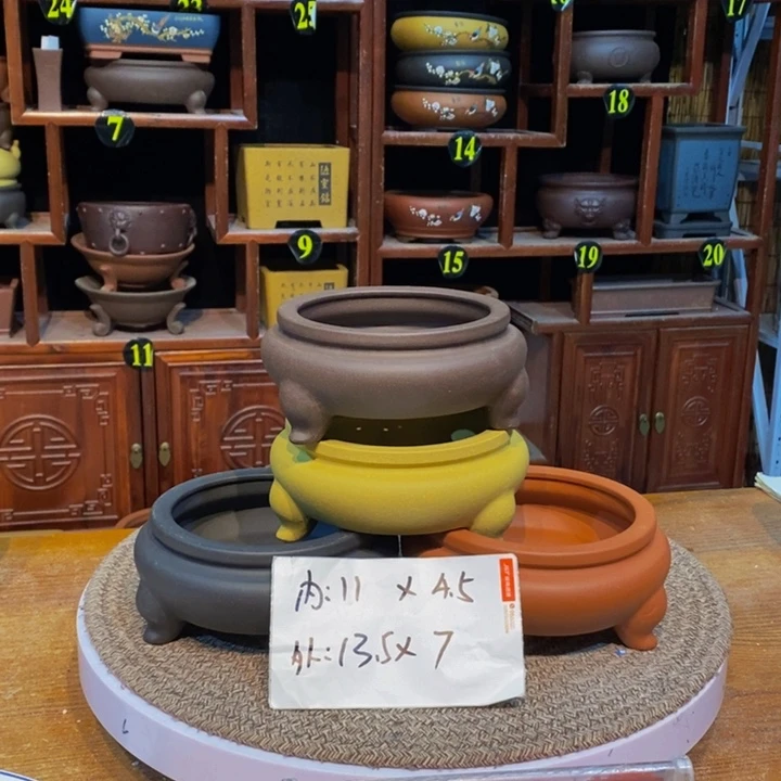 紫砂花盆紫砂艺术