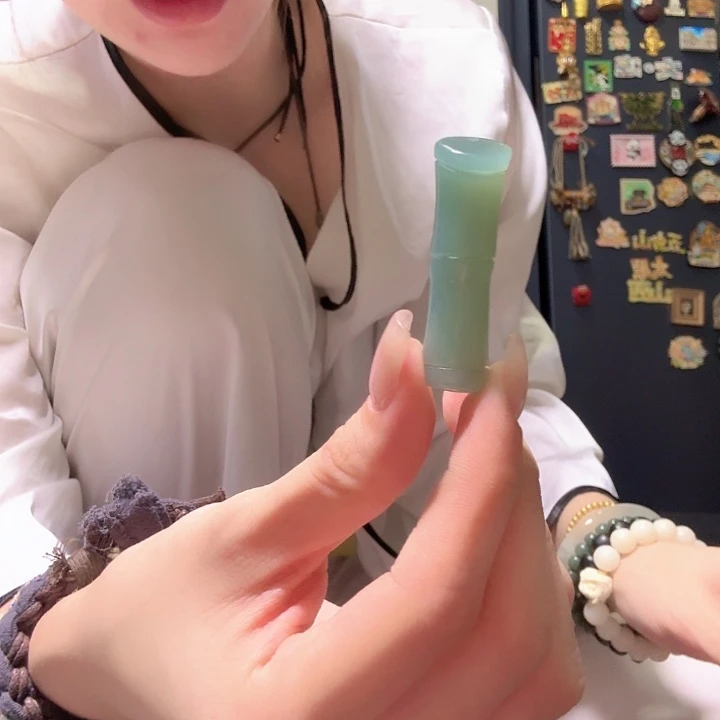 岫玉未镶嵌节节高升