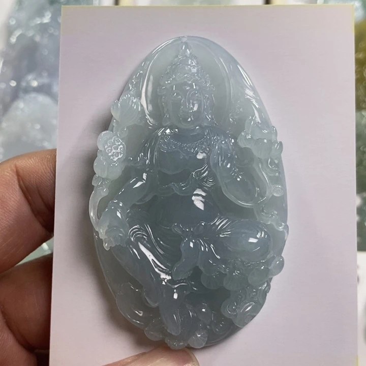 颈饰未镶嵌翡翠福*大势至