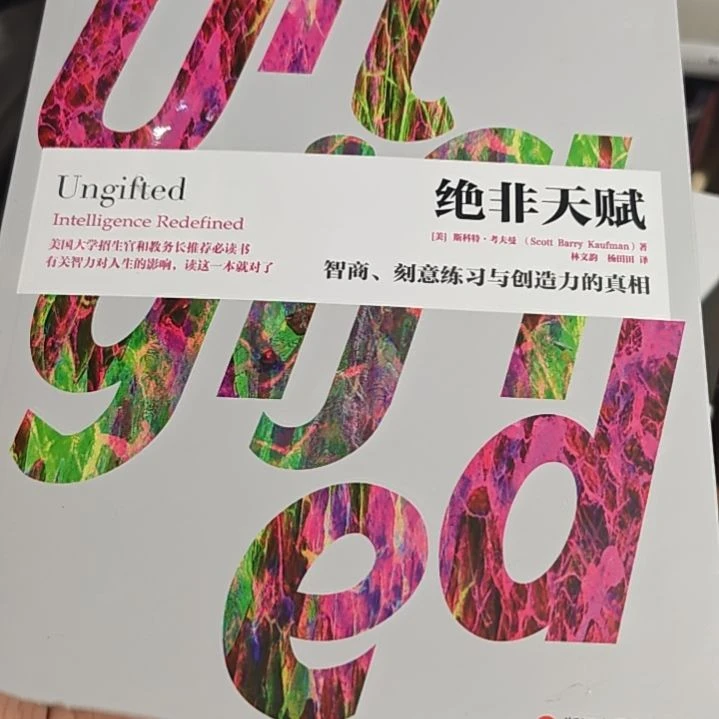 绝非天赋平装库存书