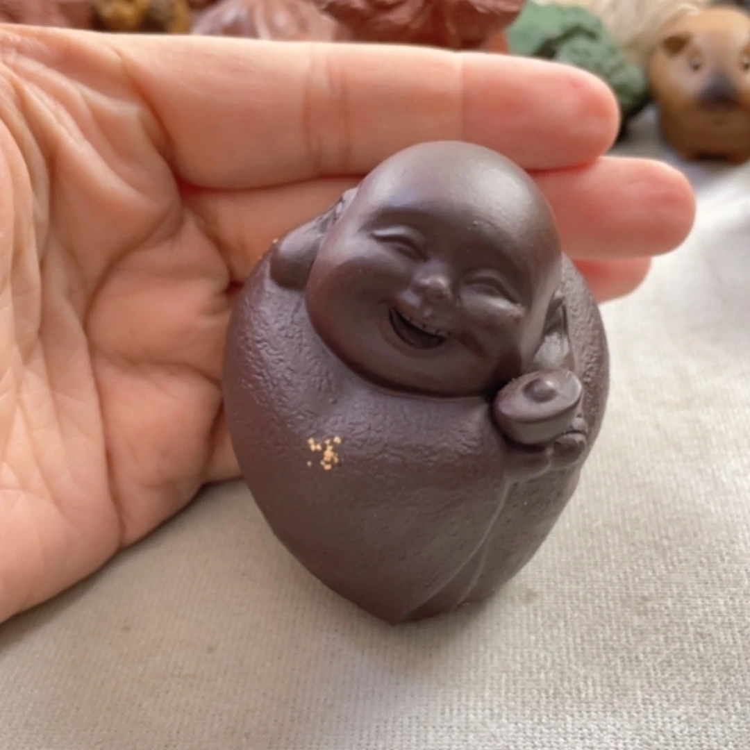 【闪购商品】紫砂茶宠紫砂弥勒