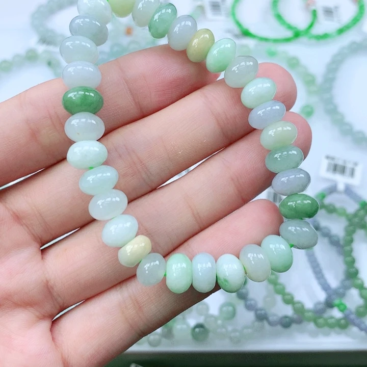 未镶嵌手链翡翠翡翠