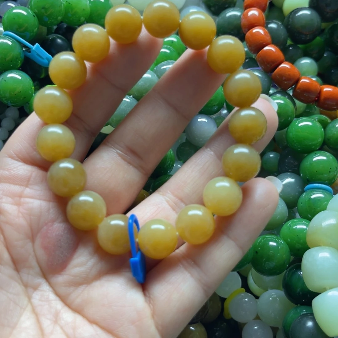 和田玉手链未镶嵌