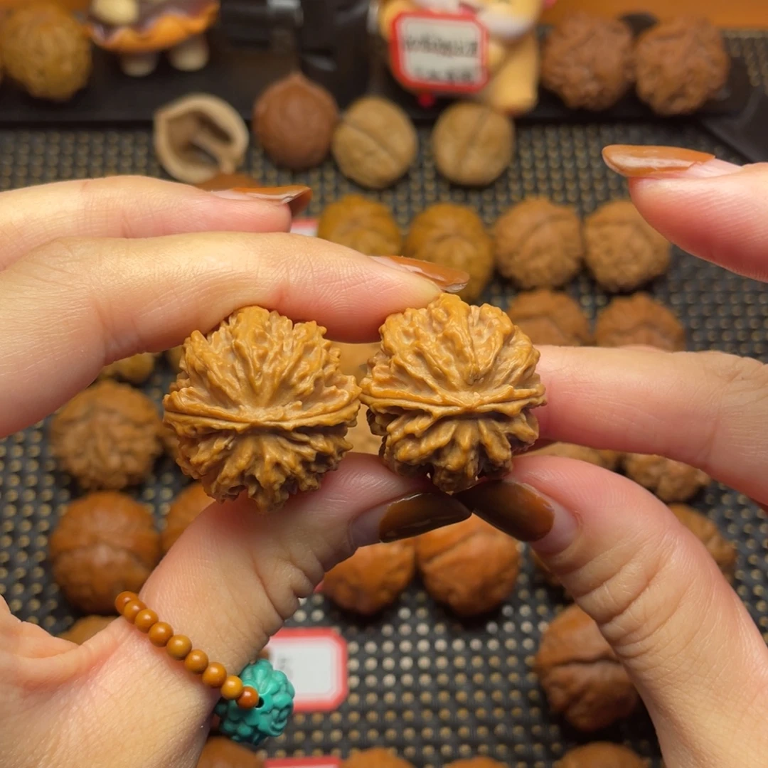 吊坠文玩核桃27尺小粗筋0008