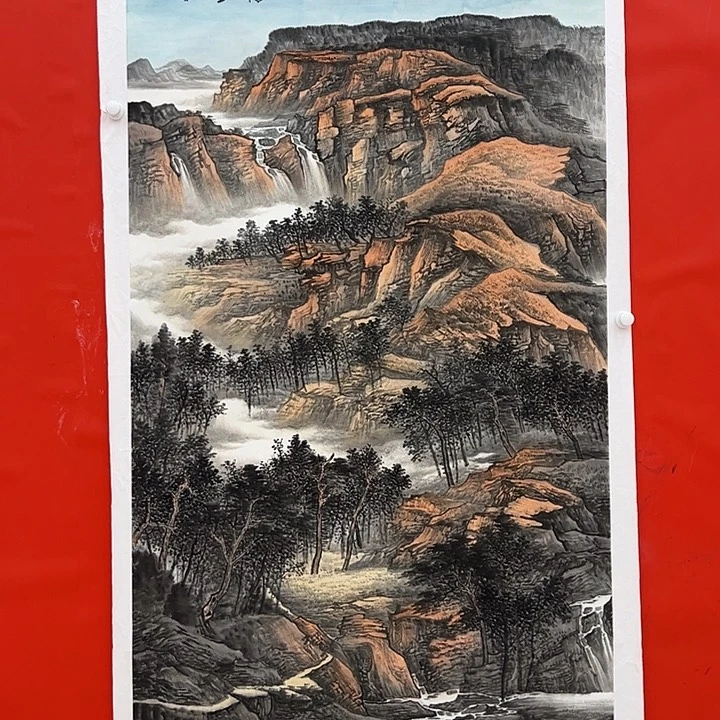 国画马景岭去伪存真！
