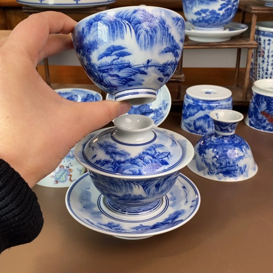 景德镇陶瓷手工手绘