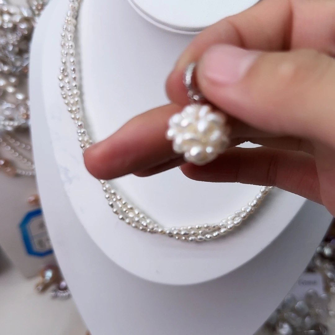 淡水珍珠未镶嵌颈饰