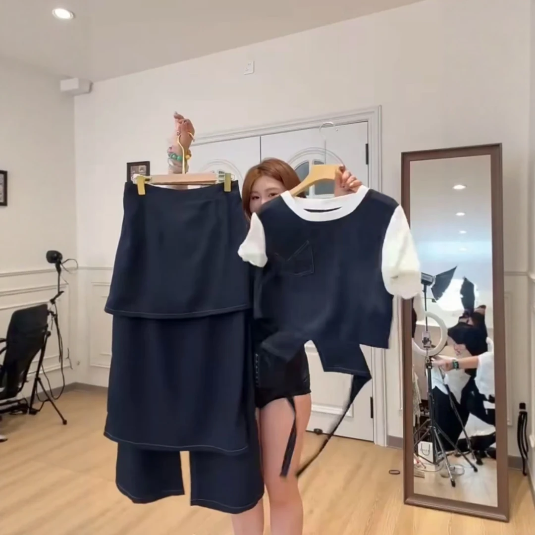 【5.26慧姐大码女装】2025新款半身裙LL9907/6