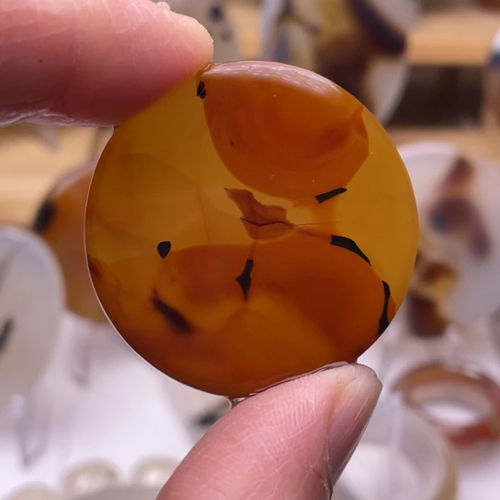 玛瑙/玉髓未镶嵌吊坠(不含链)