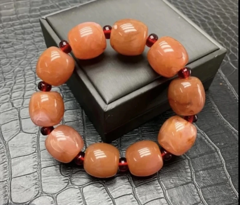 【镇店收藏 正品保障】 255精美蜜红手链欧若风