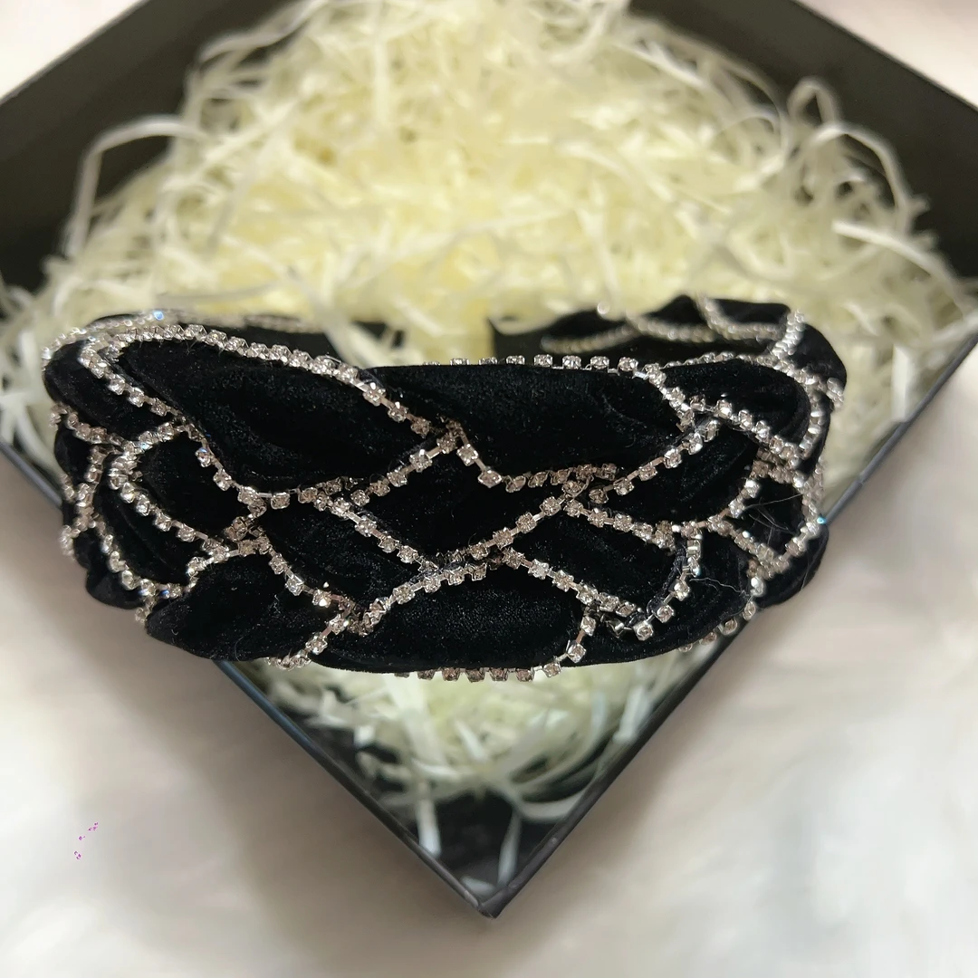 原创设计师欧美小香风发箍时尚简约百搭高端爆款显气质优雅发饰