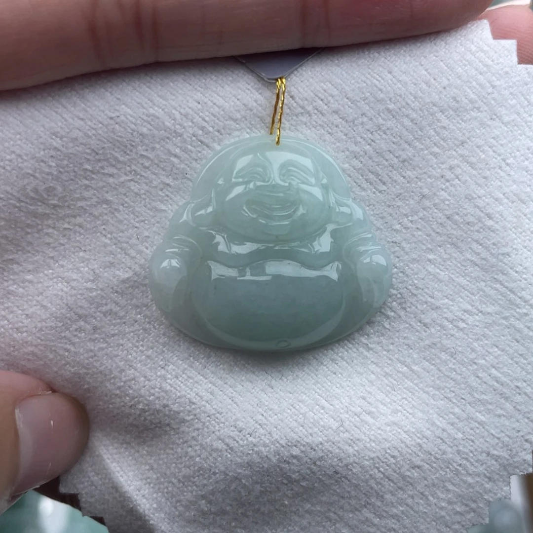 颈饰未镶嵌翡翠佛公