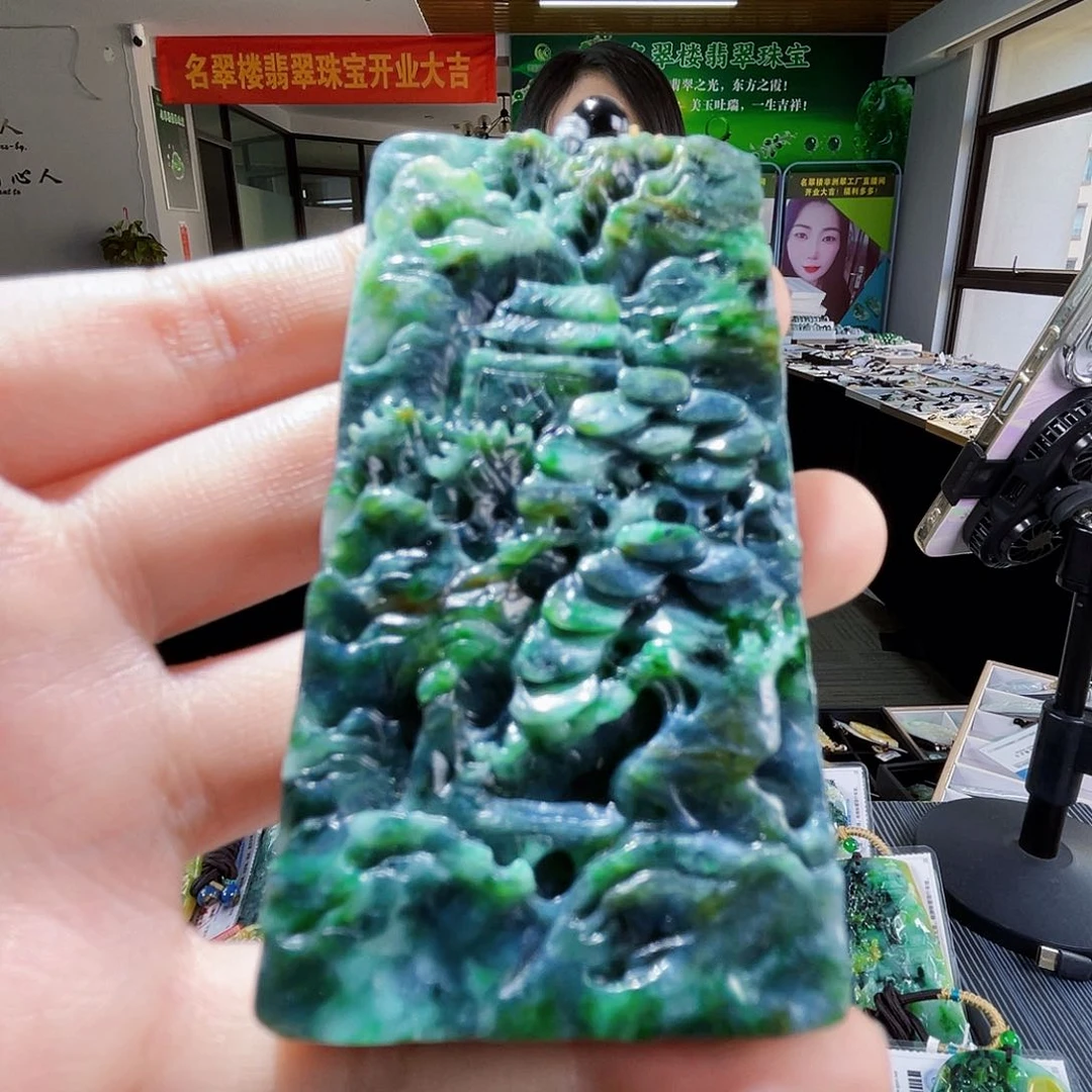 颈饰未镶嵌翡翠翡翠