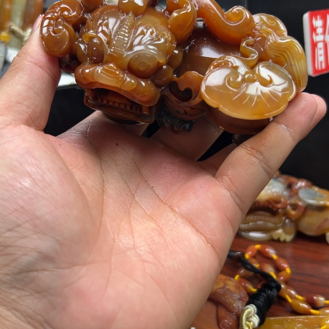 石英质玉（黄龙玉）未镶嵌多样性发货，发其一
