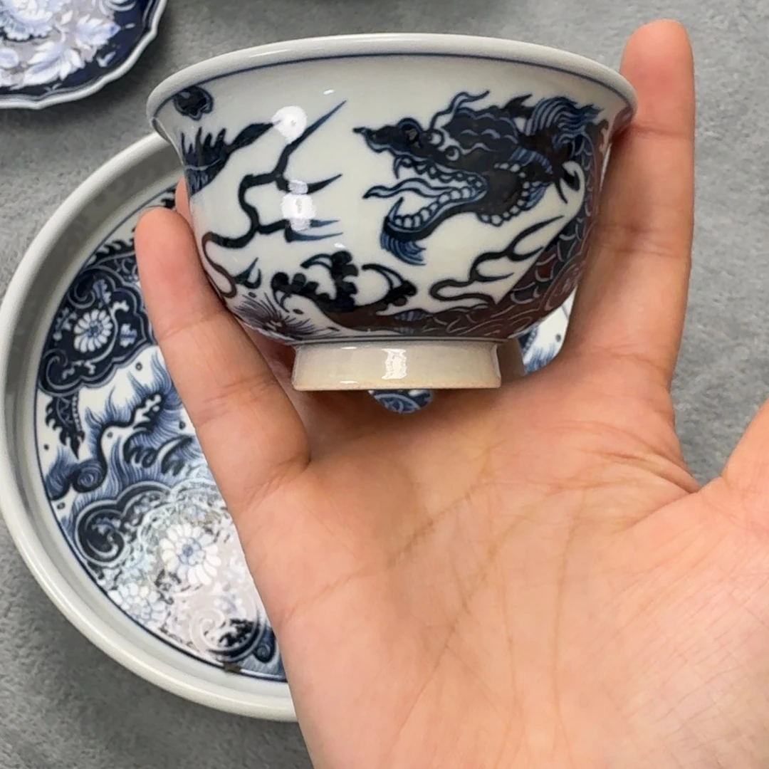 陶摆件手工手绘景德镇陶瓷