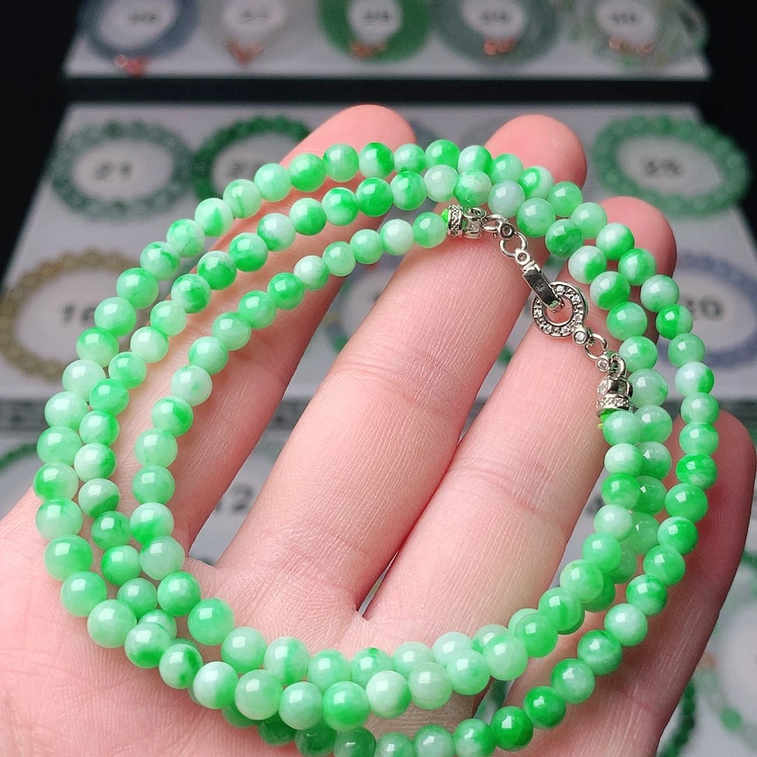 翡翠未镶嵌手链翡翠