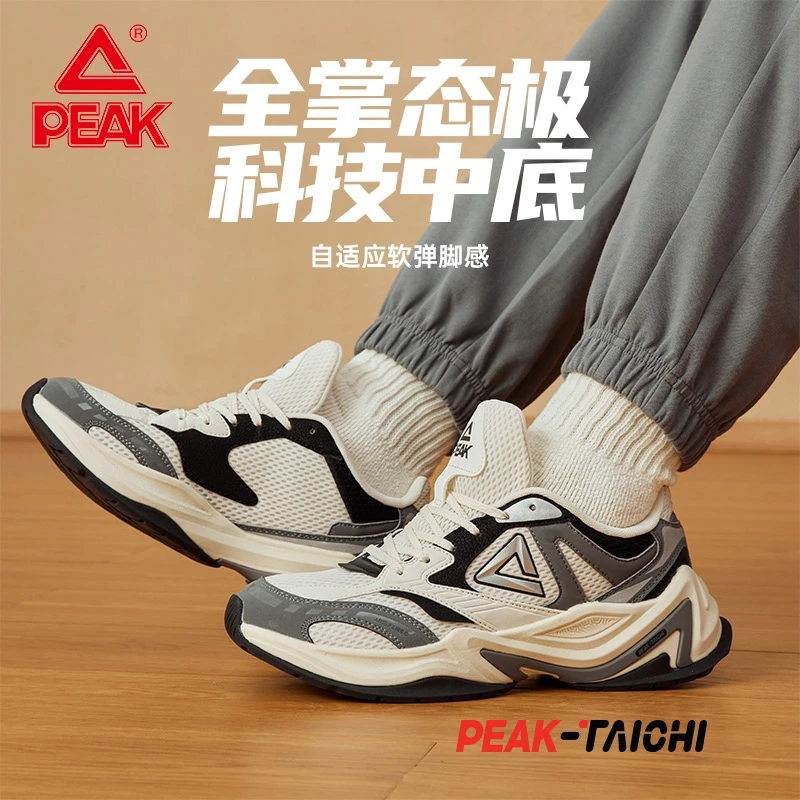 Peak/匹克态极源回2.0休闲鞋情侣冬季缓震百搭男女复古鞋老爹鞋