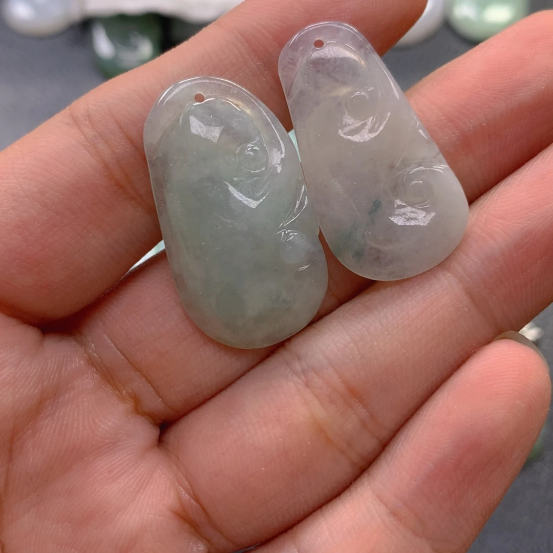 多***芽颈饰未镶嵌翡翠翡翠