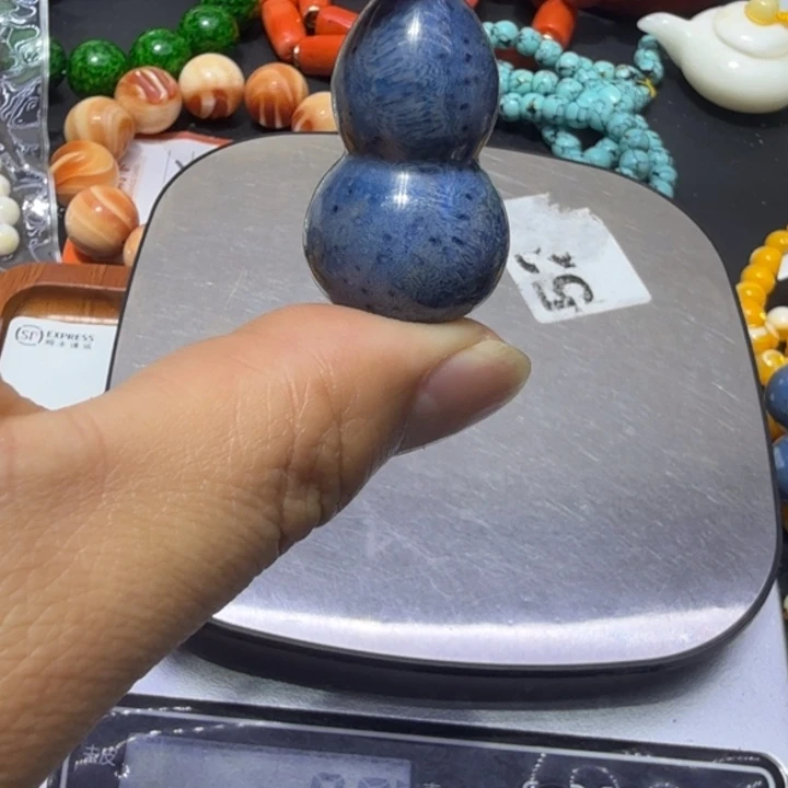 非洲紫檀（红花梨）蓝姑娘葫芦