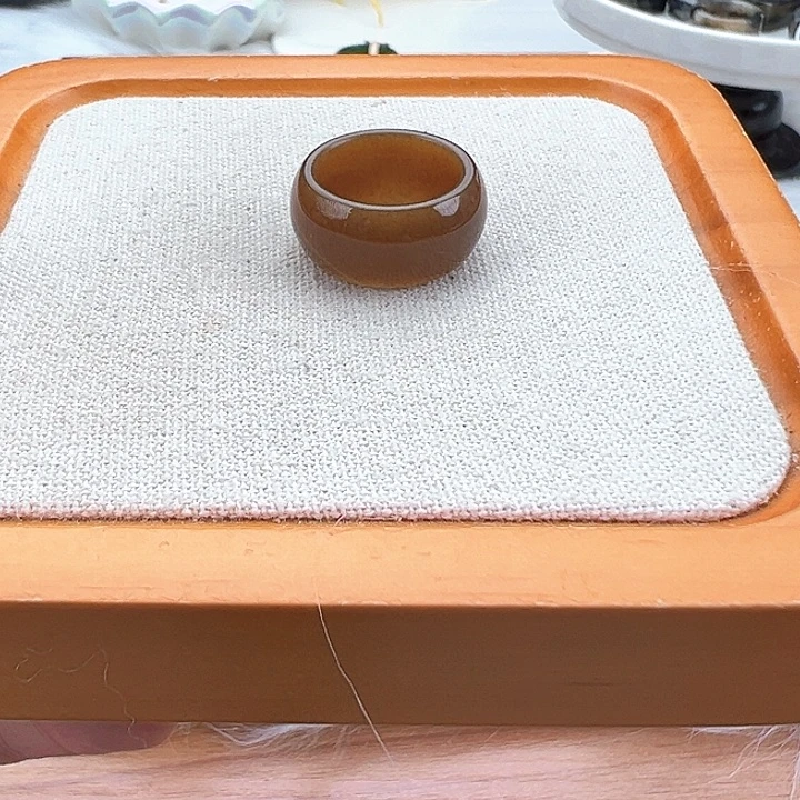 和田玉戒指未镶嵌17