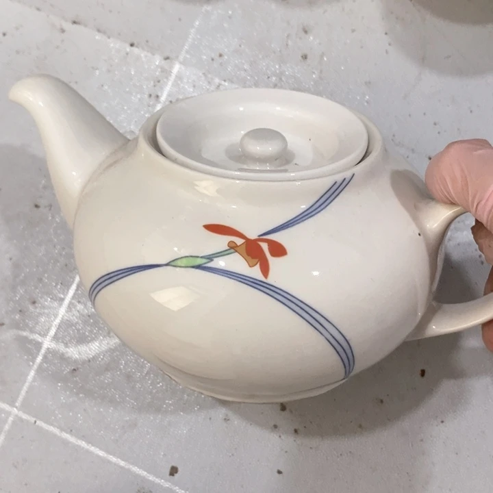 瓷片磁州窑强化瓷多孔壶