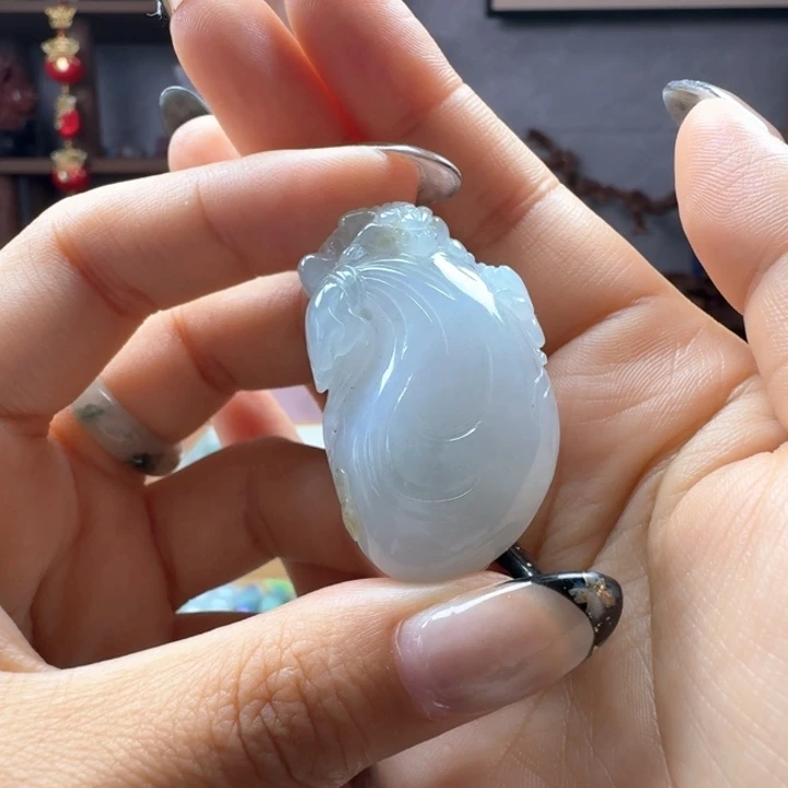 定制翡翠未镶嵌钱袋
