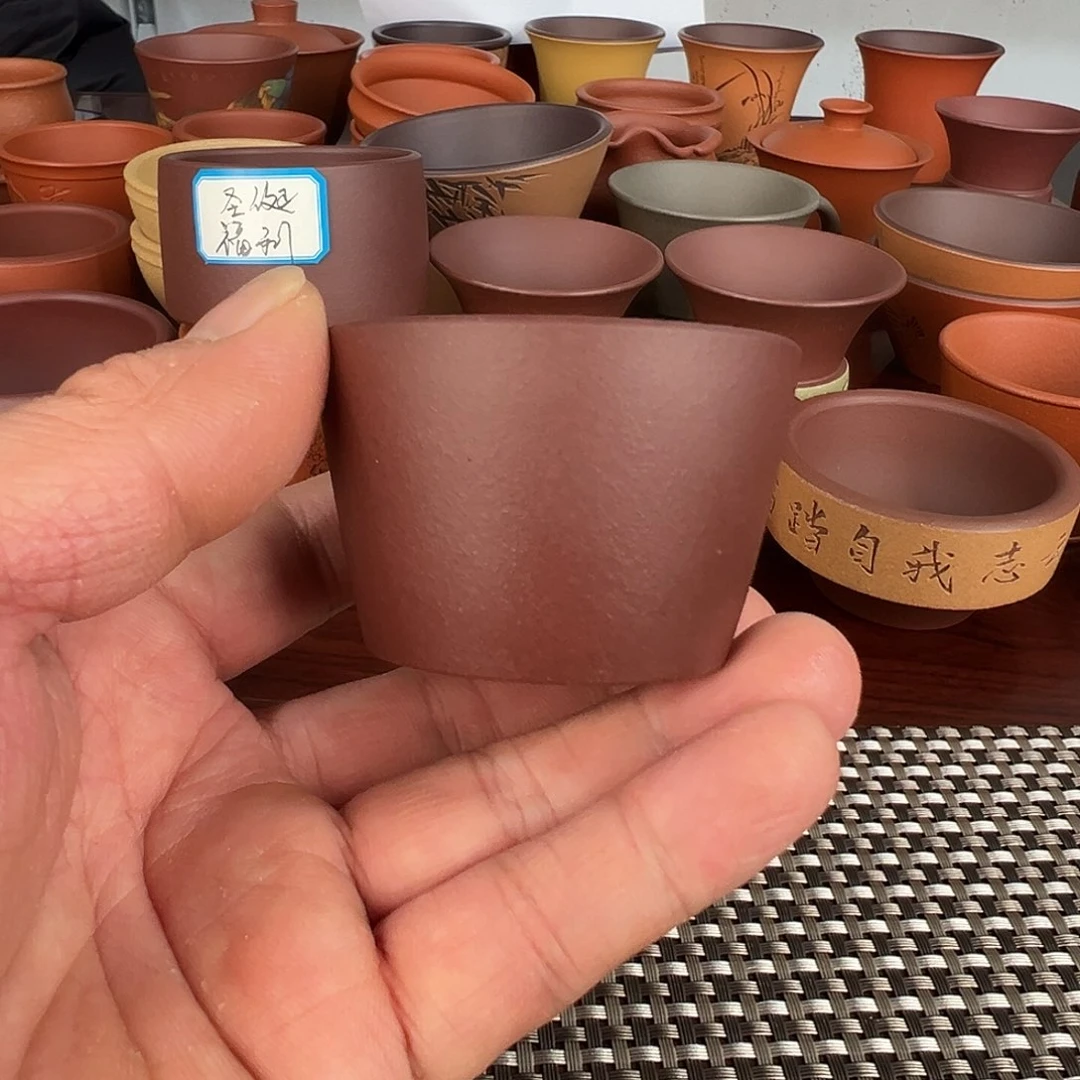 茶杯紫砂小客杯40cc