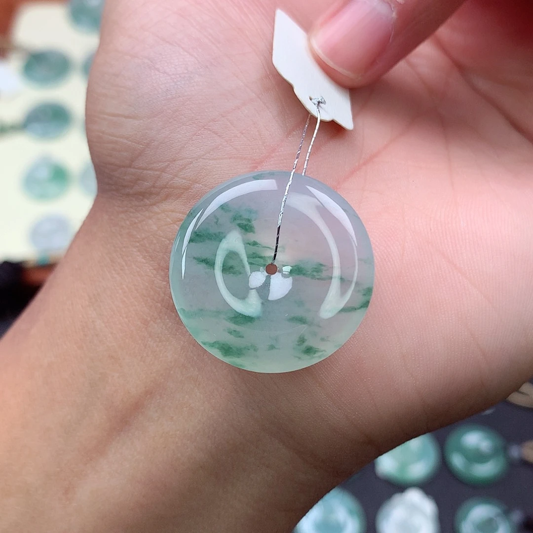 颈饰未镶嵌翡翠49 尺寸26.8-5.7