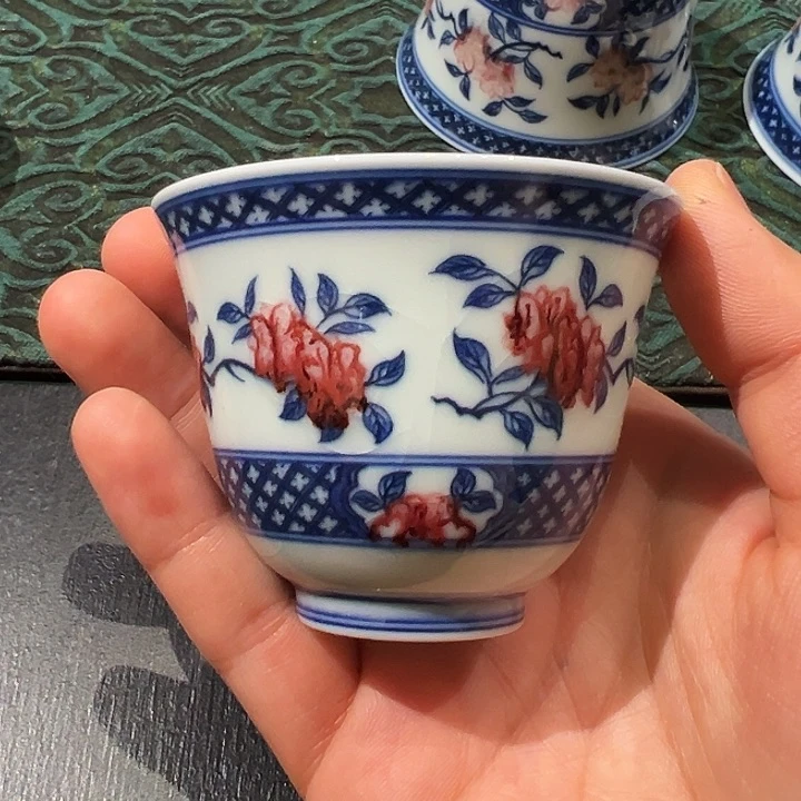 司**丽微瑕臻玉古坊原矿孔雀石釉里红