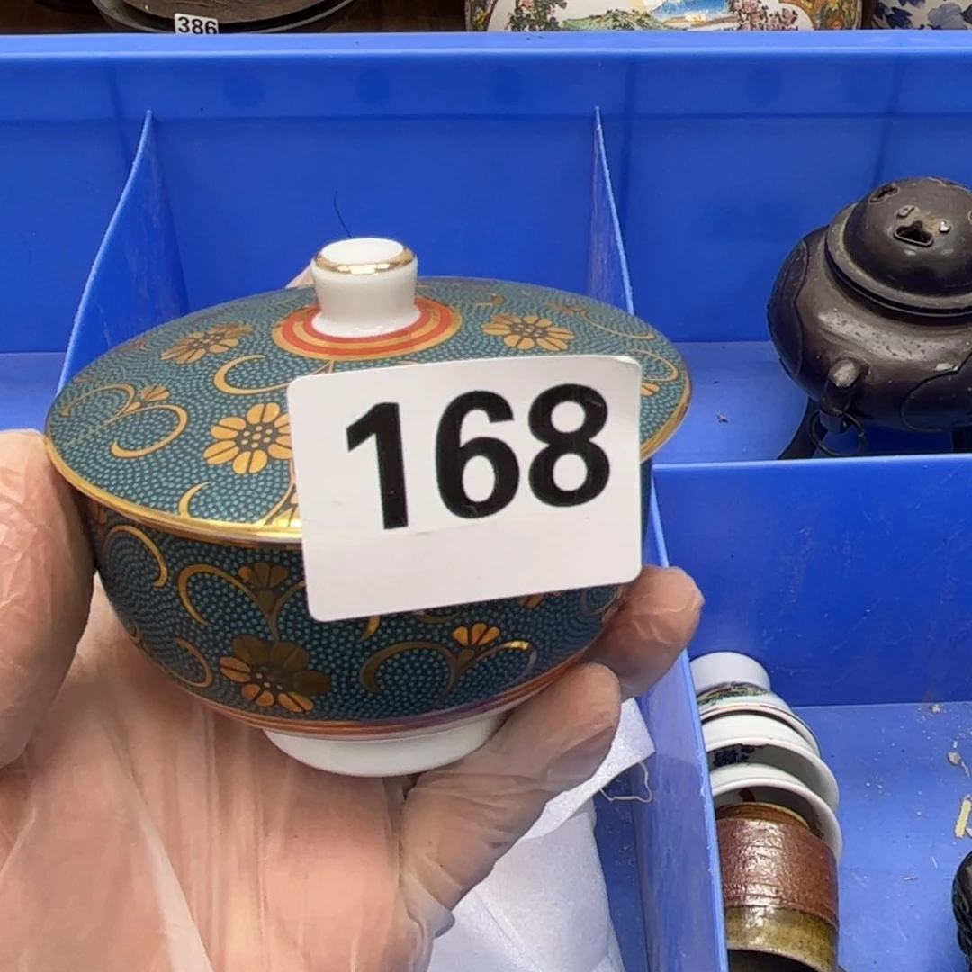 瓷片摆件工艺品摆件666 