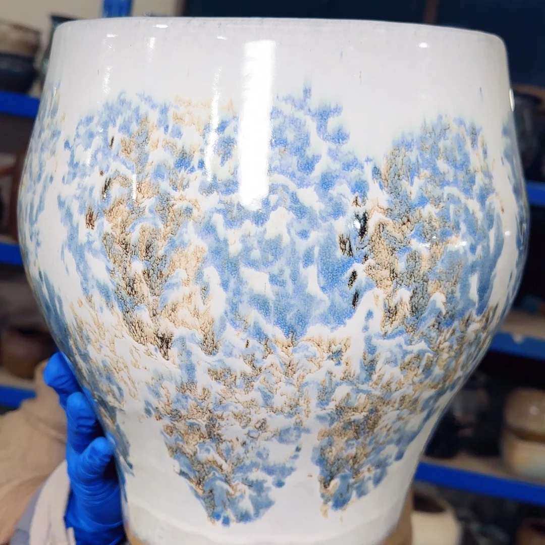 紫砂花盆高31口24