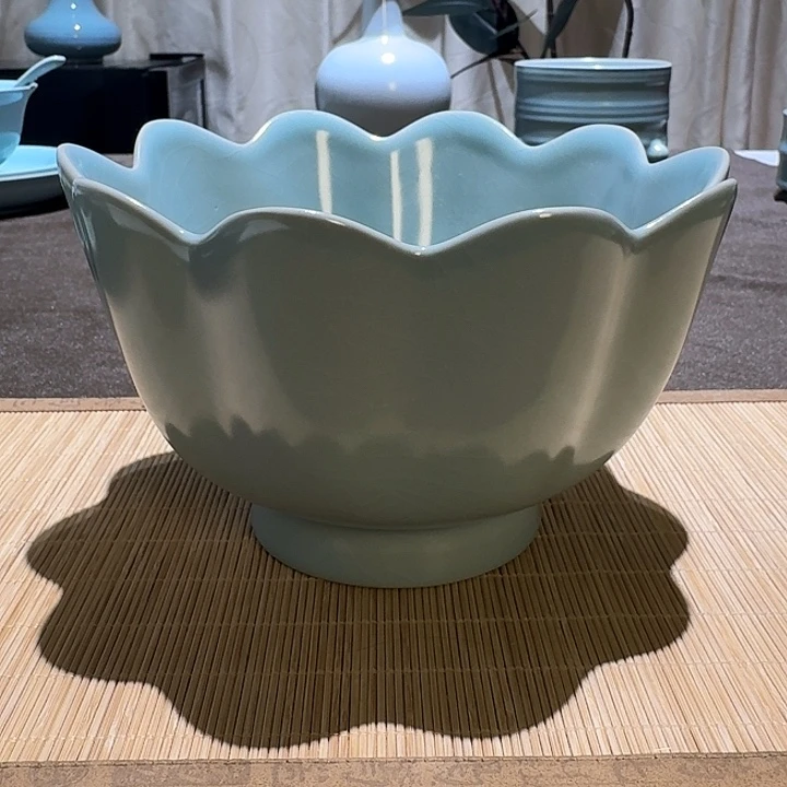 杯子全手工，莲花碗