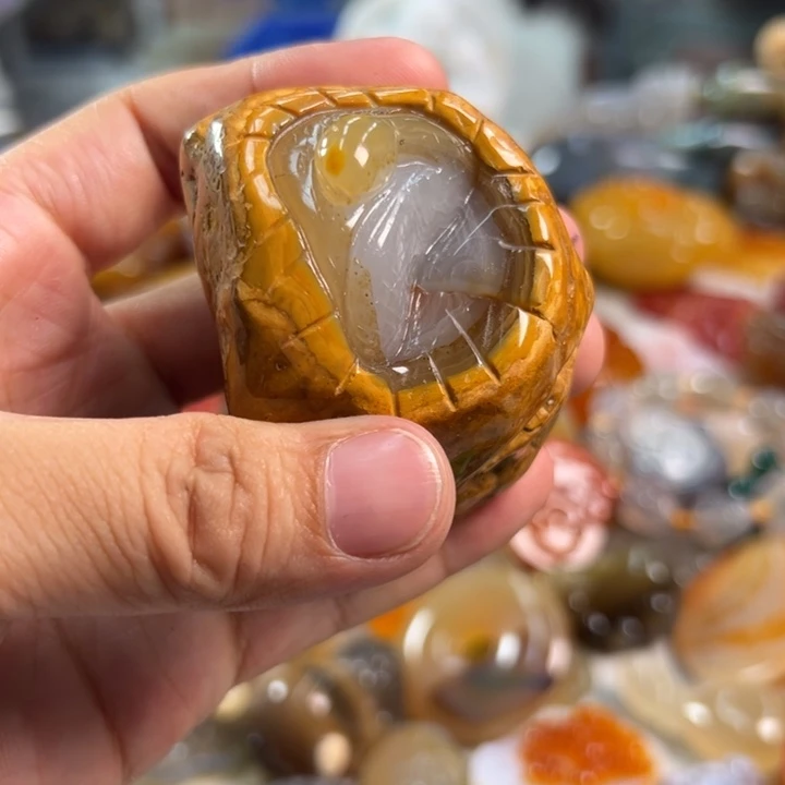 玛瑙/玉髓吊坠(不含链)未镶嵌