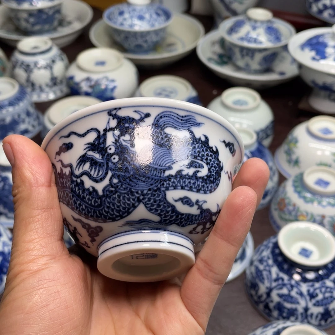 娱***亨陶景德镇陶瓷现代手工陶瓷茶具