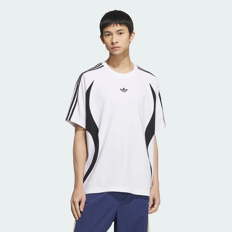 阿迪达斯 （adidas）男子2000S TEE SS休闲时尚T恤短袖KB8966